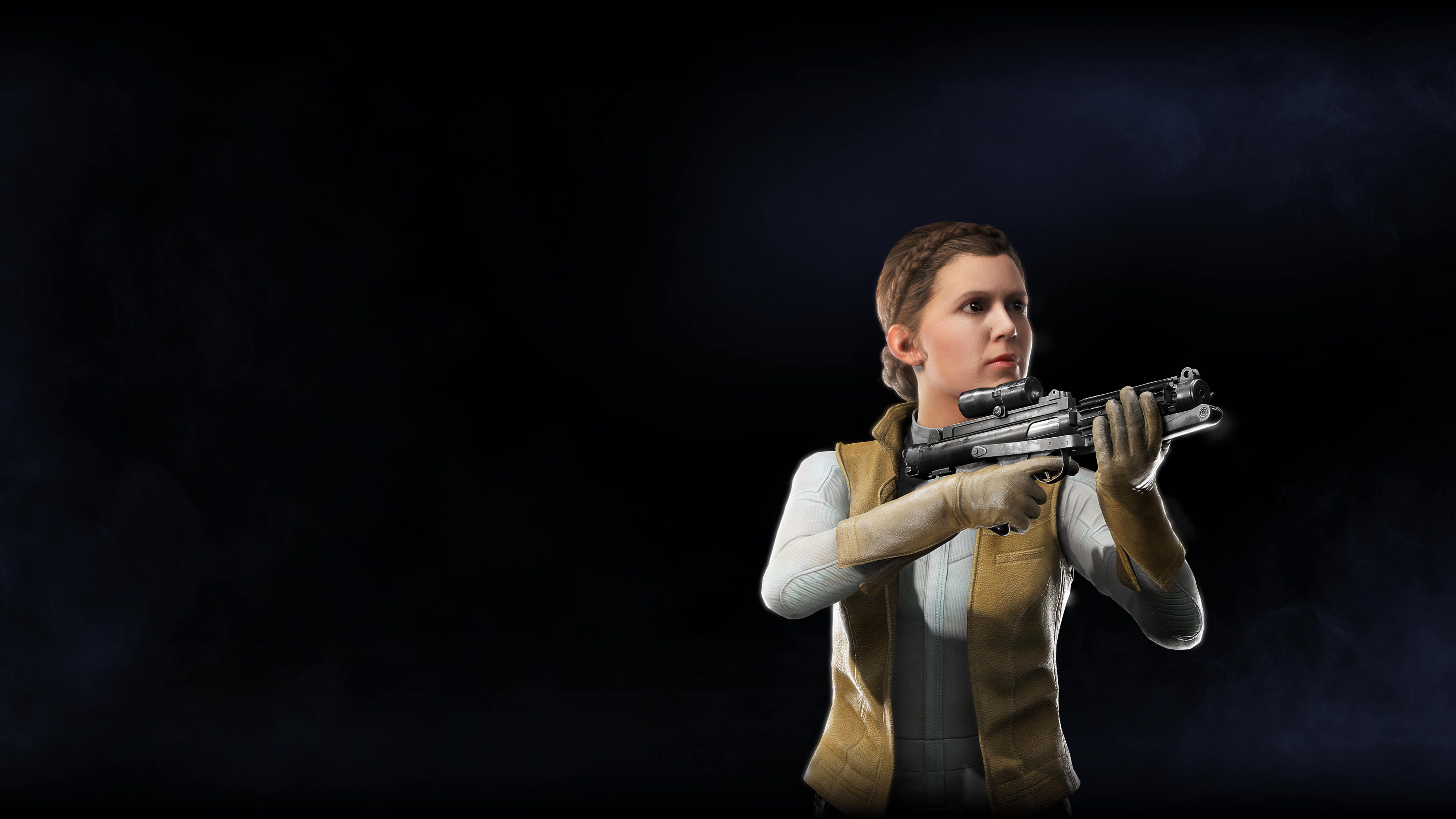 5120x2880 Leia Organa computer background