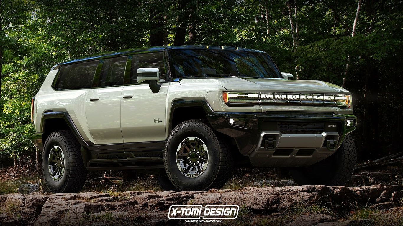 A 2022 GMC Hummer EV SUV Would Look Just As (If Not More) Desirable As The Truck