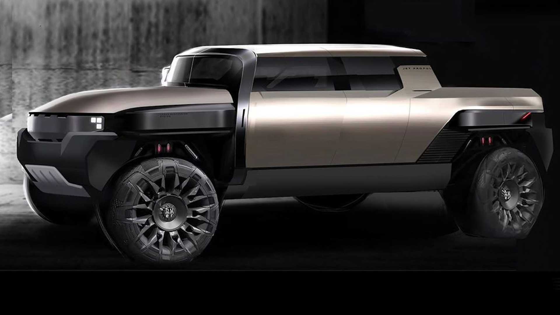 GMC's HUMMER EV Might Have Looked Like This If GM Designers Had Their Way