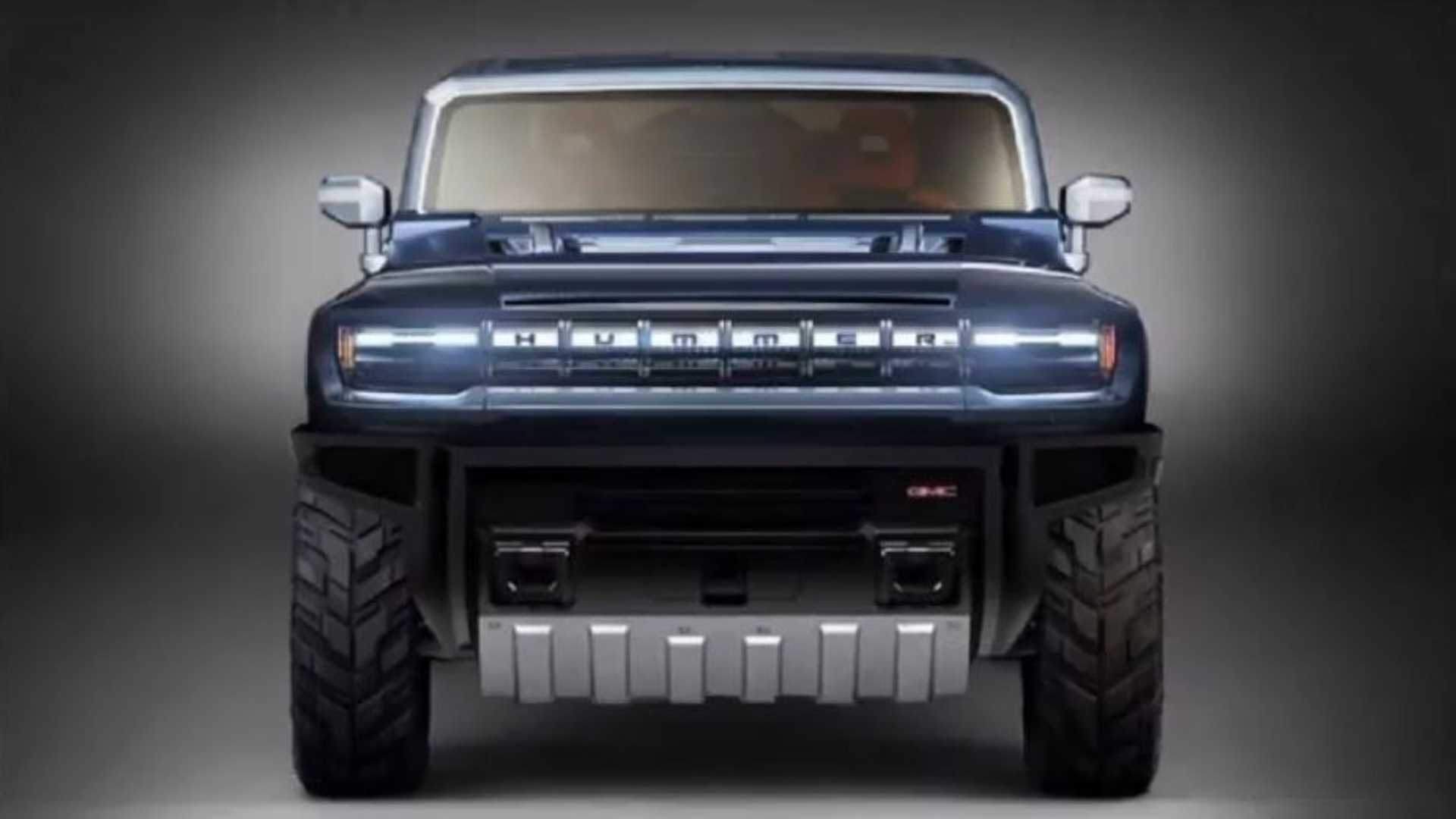 Hummer Electric Pickup Truck Rendered As Bold HX Like Off Roader
