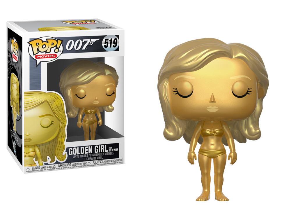 James Bond Goldfinger Jill Masterson Golden Girl Pop! Vinyl Figure