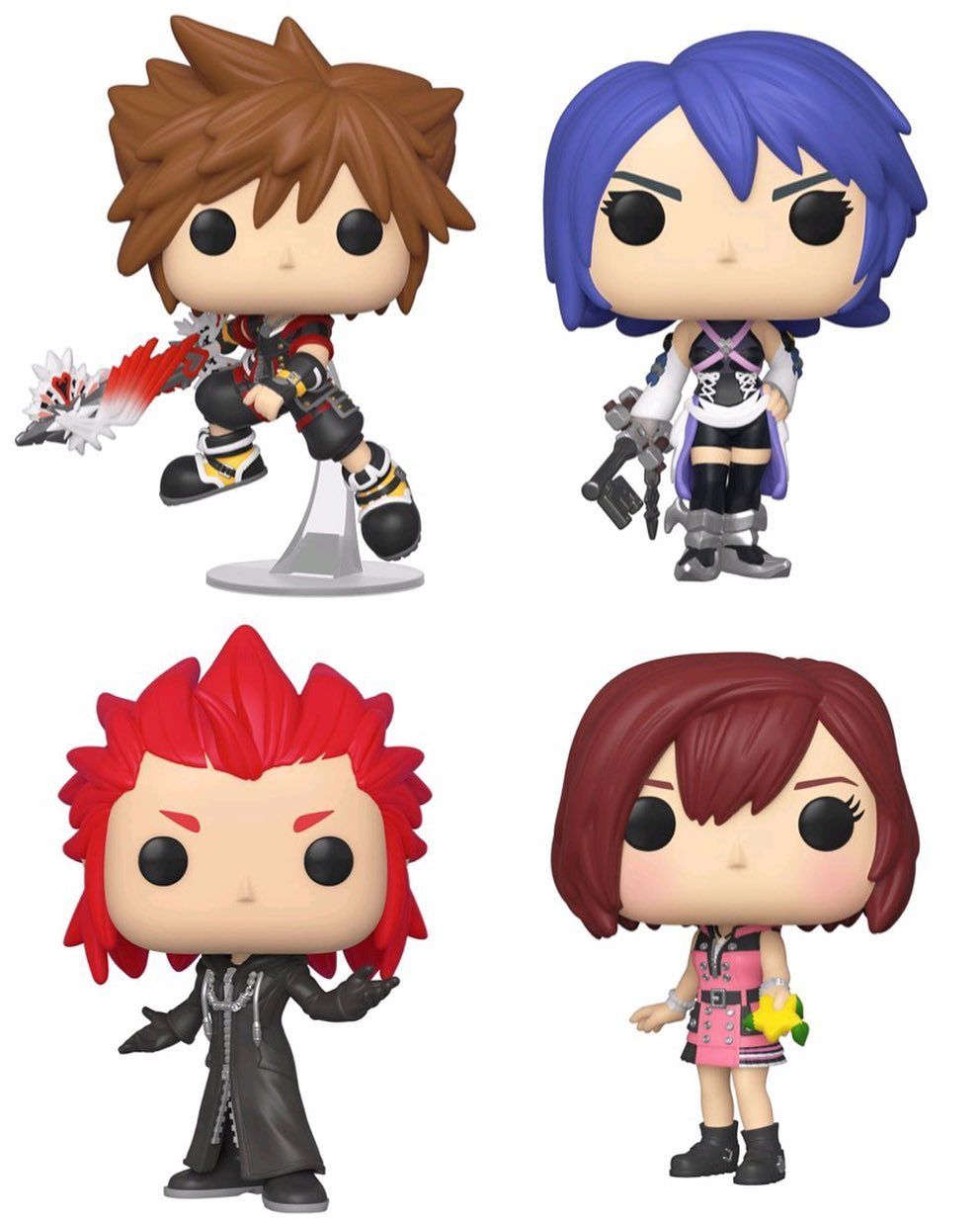 Photos of new Kingdom Hearts 3 Funko POPs, Dark Aqua & Axel with Chakrams exclusives revealed Hearts Insider
