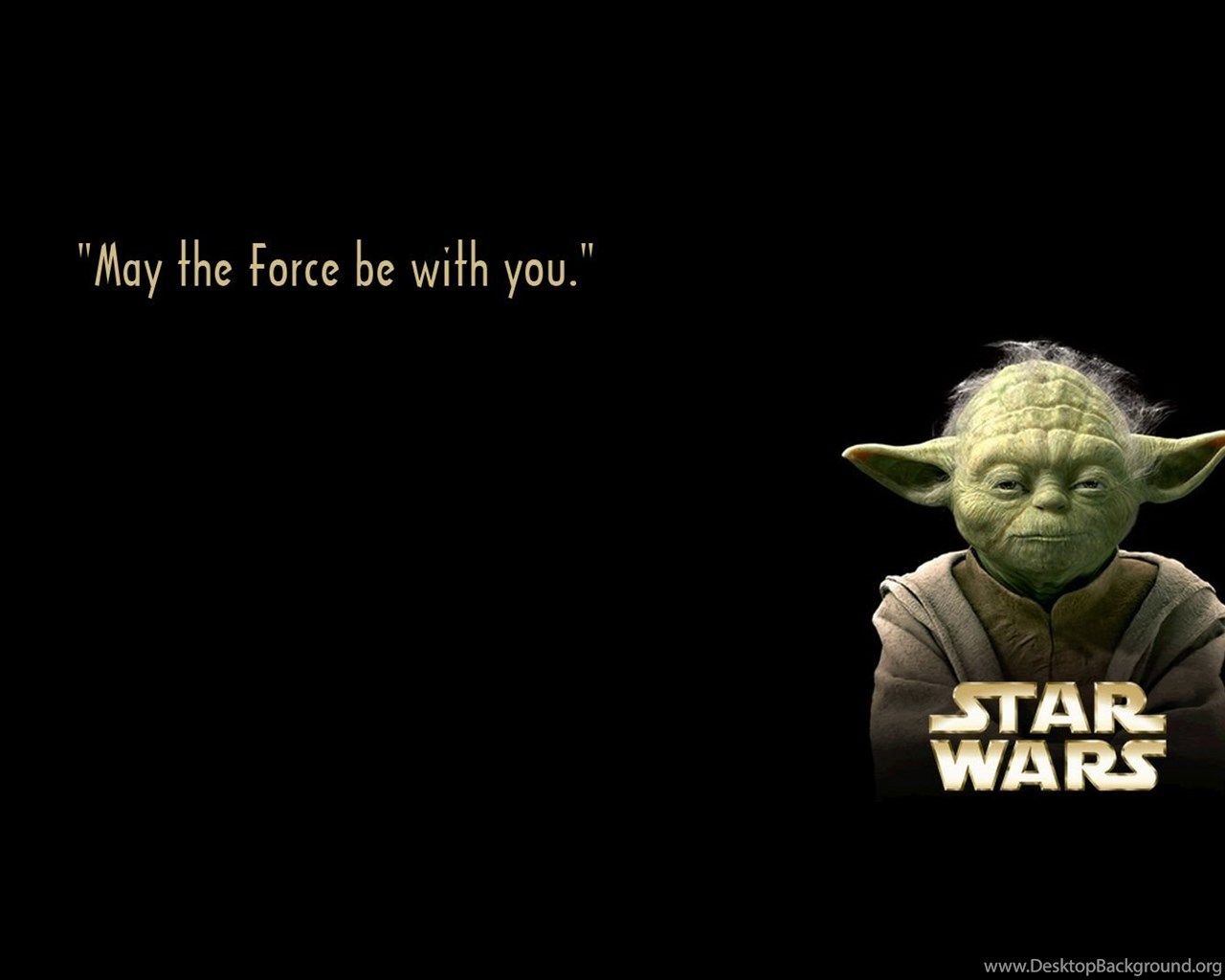 Star Wars Quotes Wallpaper Album On Quotesvil.com Desktop Background