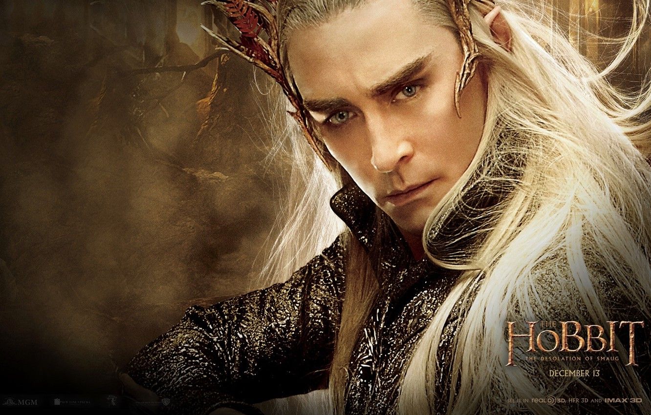 Wallpaper elf, Lee pace, the desolation of Smaug, lee pace, hobbit: the desolation of smaug image for desktop, section фильмы