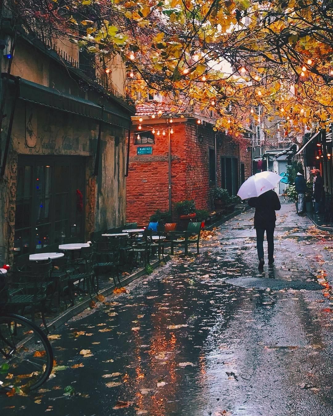 Aesthetic Autumn Rain Wallpapers - Wallpaper Cave