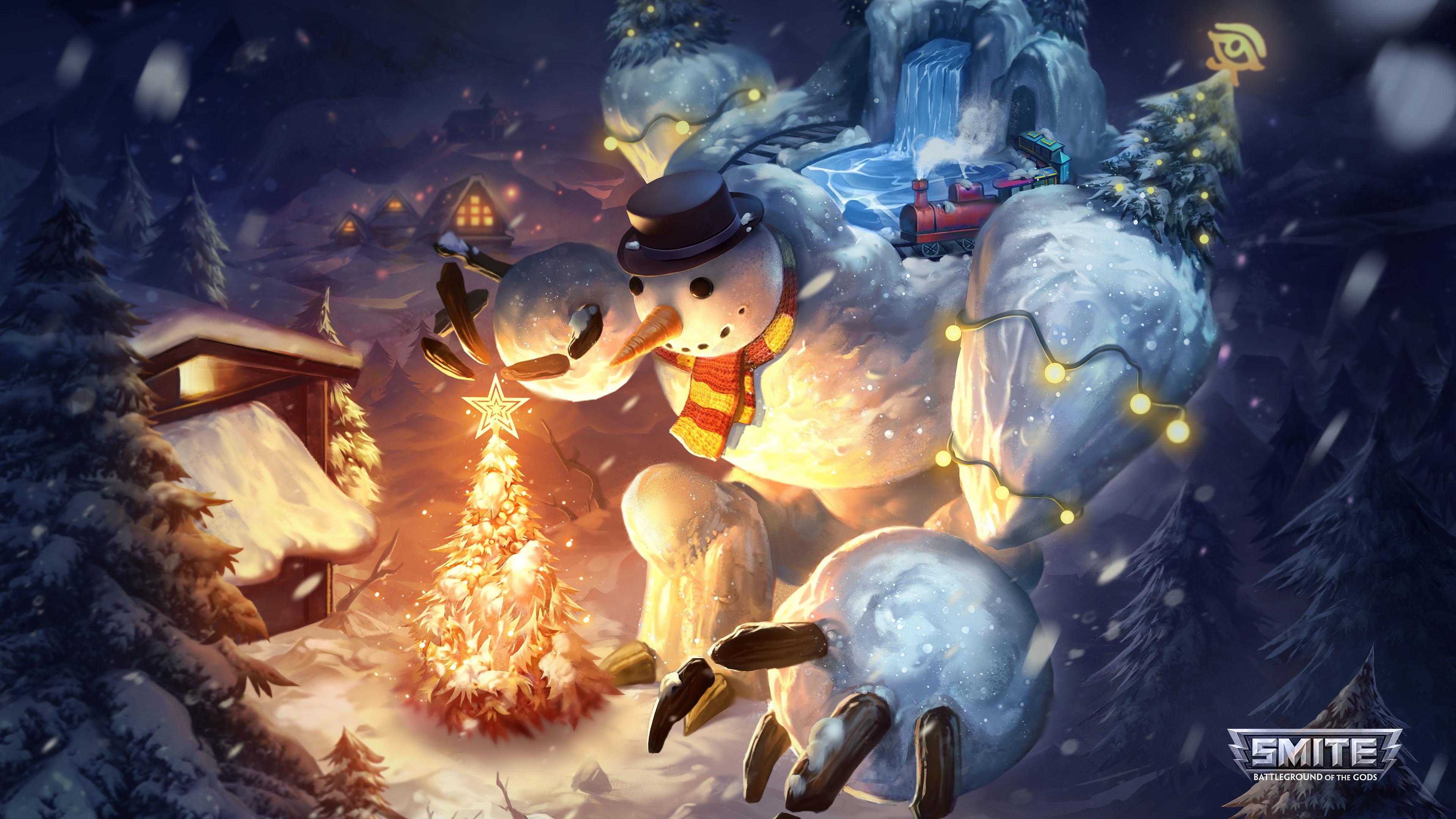 Video Game Christmas Phone Wallpaper