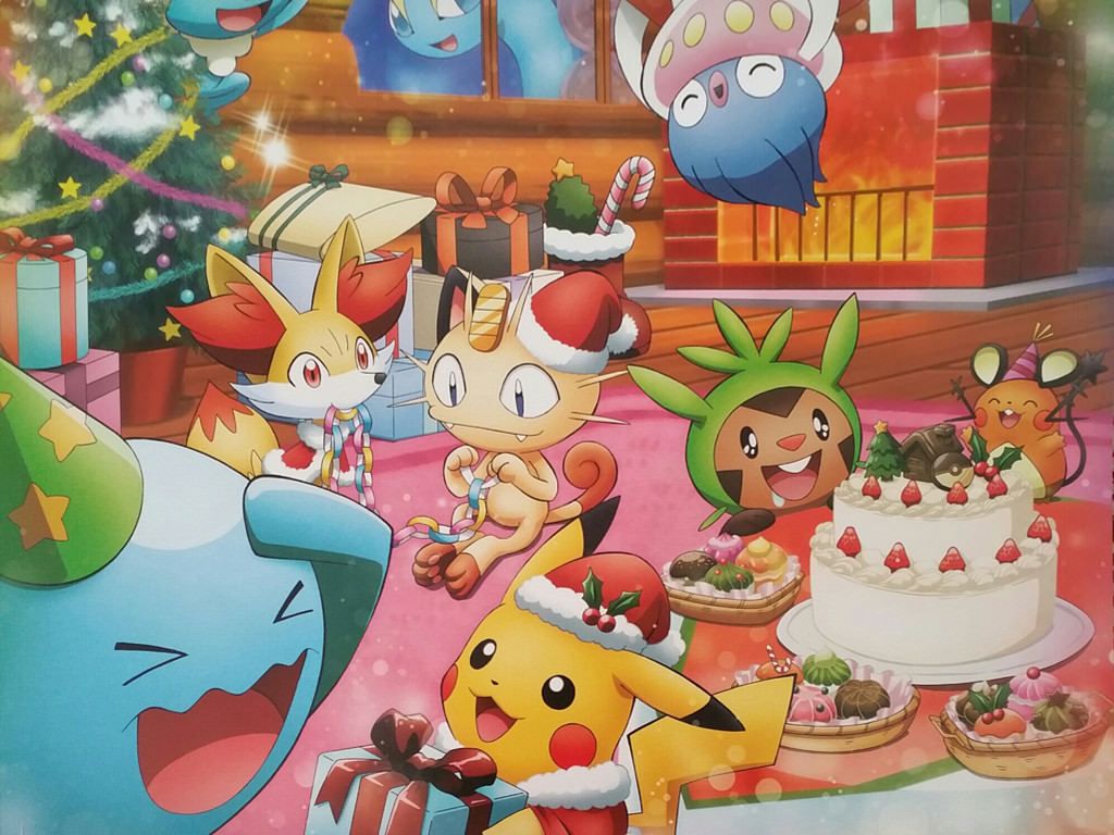 Pokemon Christmas Wallpaper Free Pokemon Christmas Background