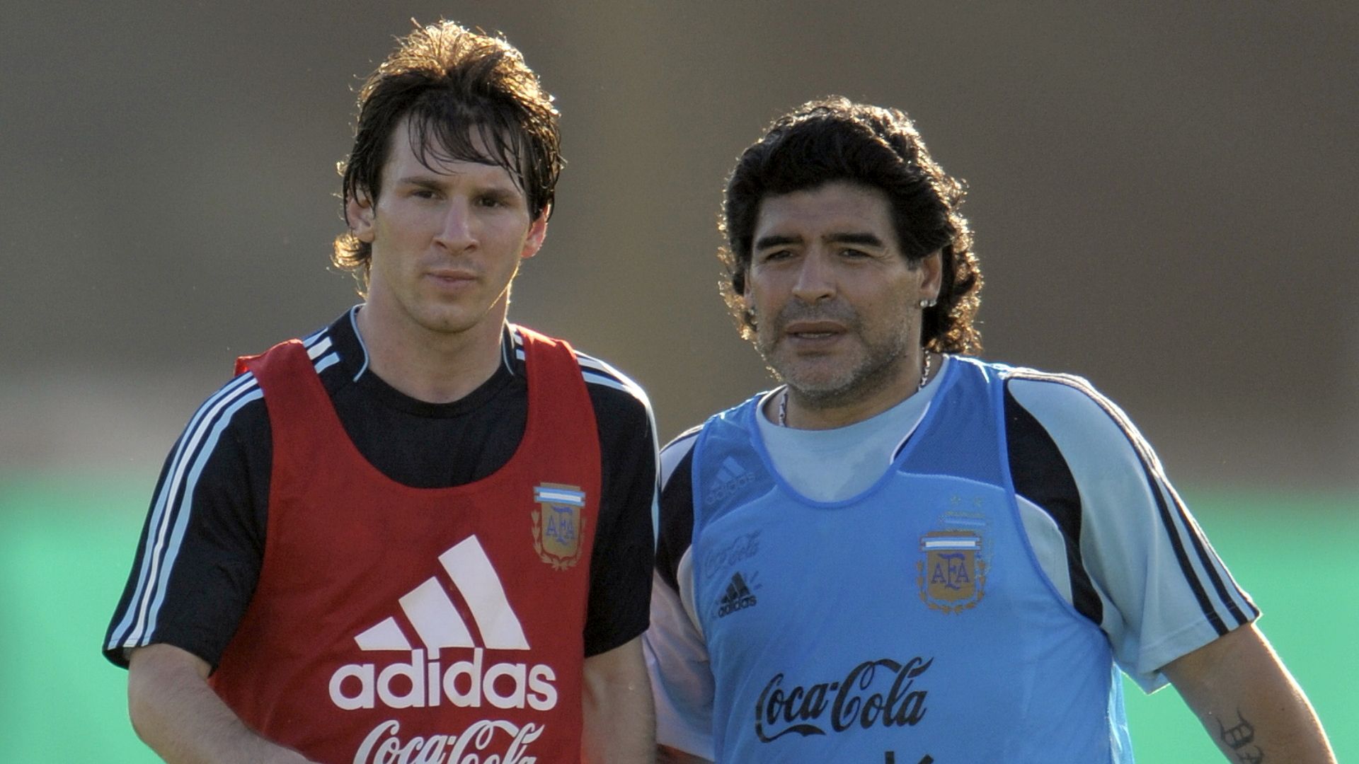 Lionel Messi's relationship with Diego Maradona
