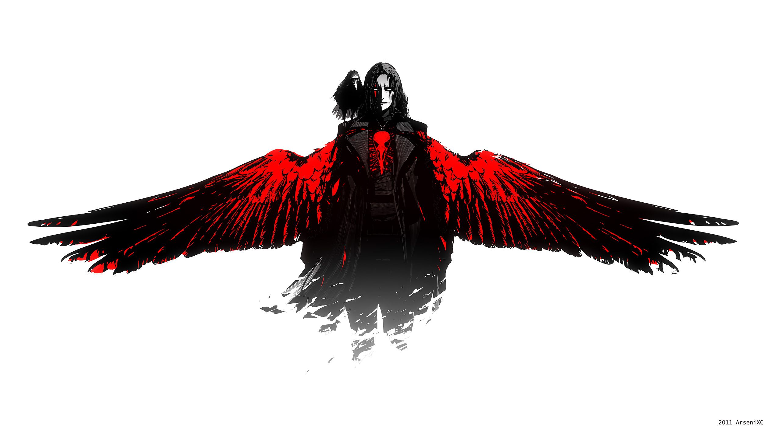 Picture The Crow (film) Art by ArseniXC Movies 2509x1400