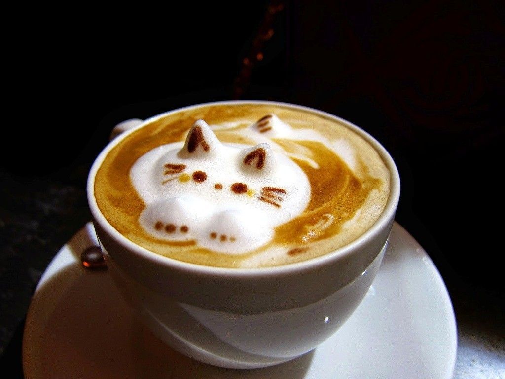 Most Eye Catching Sculptures Of 3D Latte Art. Pouted.com. Latte, Latte Art, Cat Coffee Art