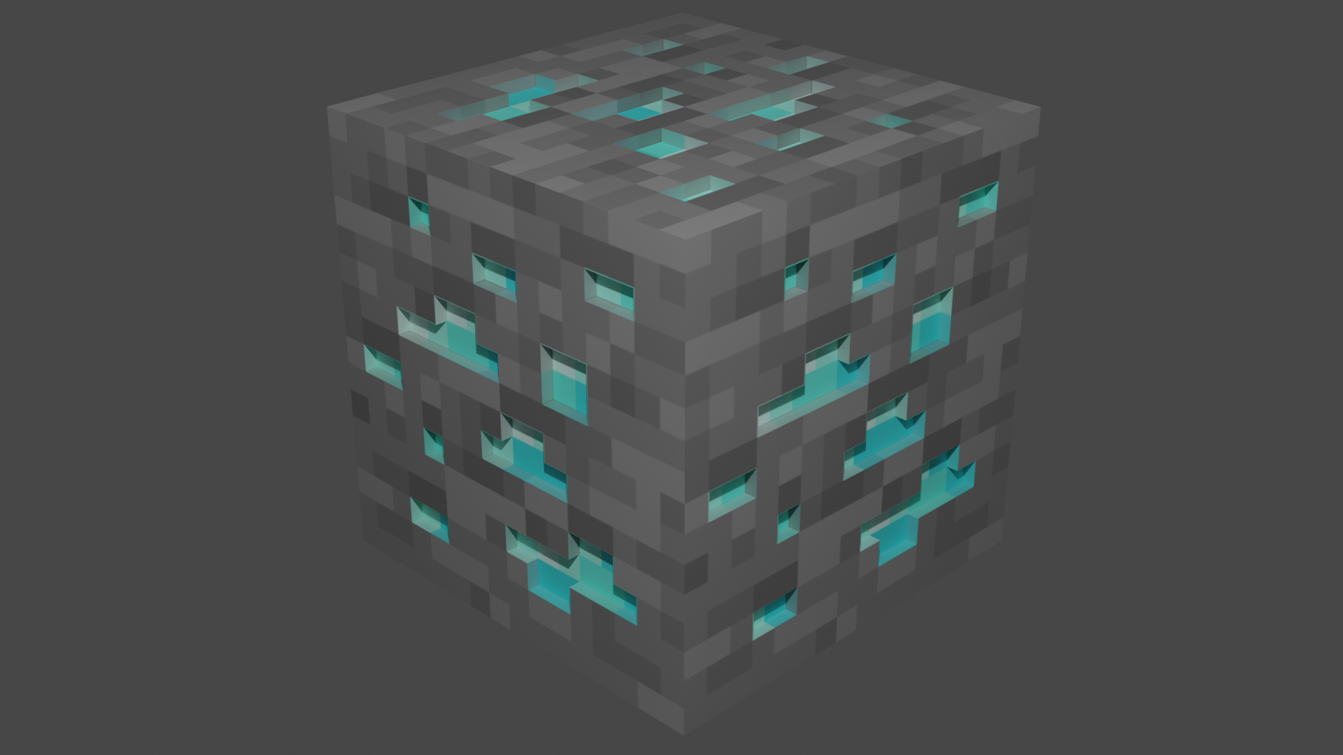 I made the Diamond Ore look more satisfying to look
