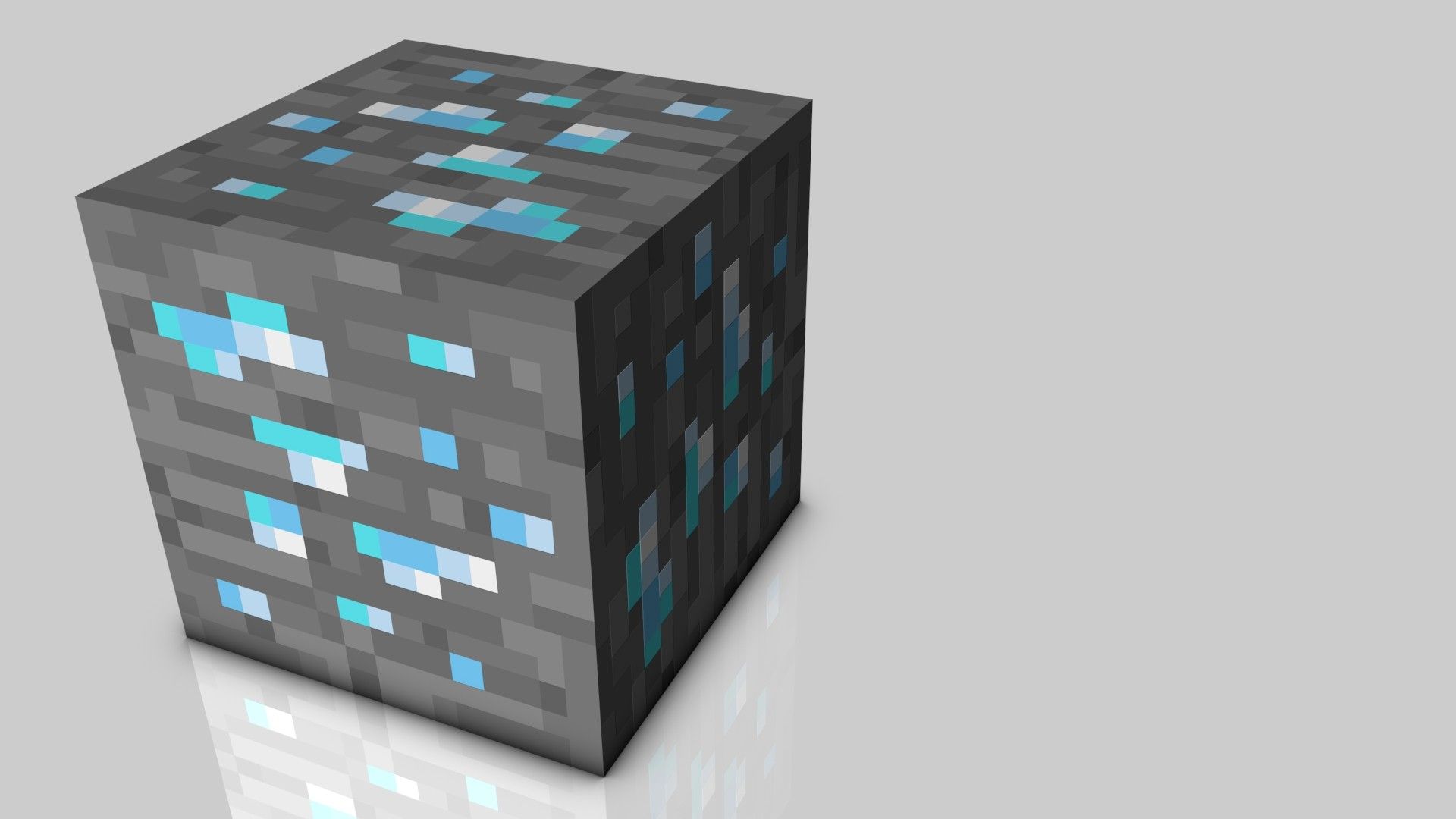 Minecraft Diamond Block Wallpaper