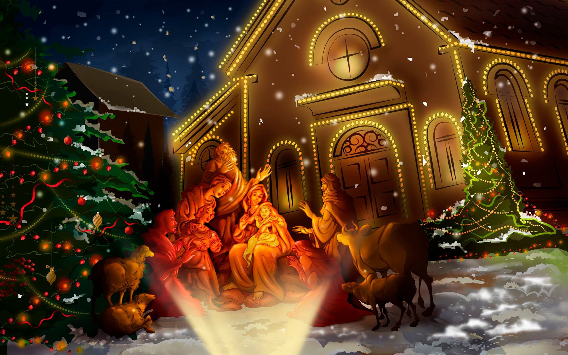 Jesus Birth Wallpaper