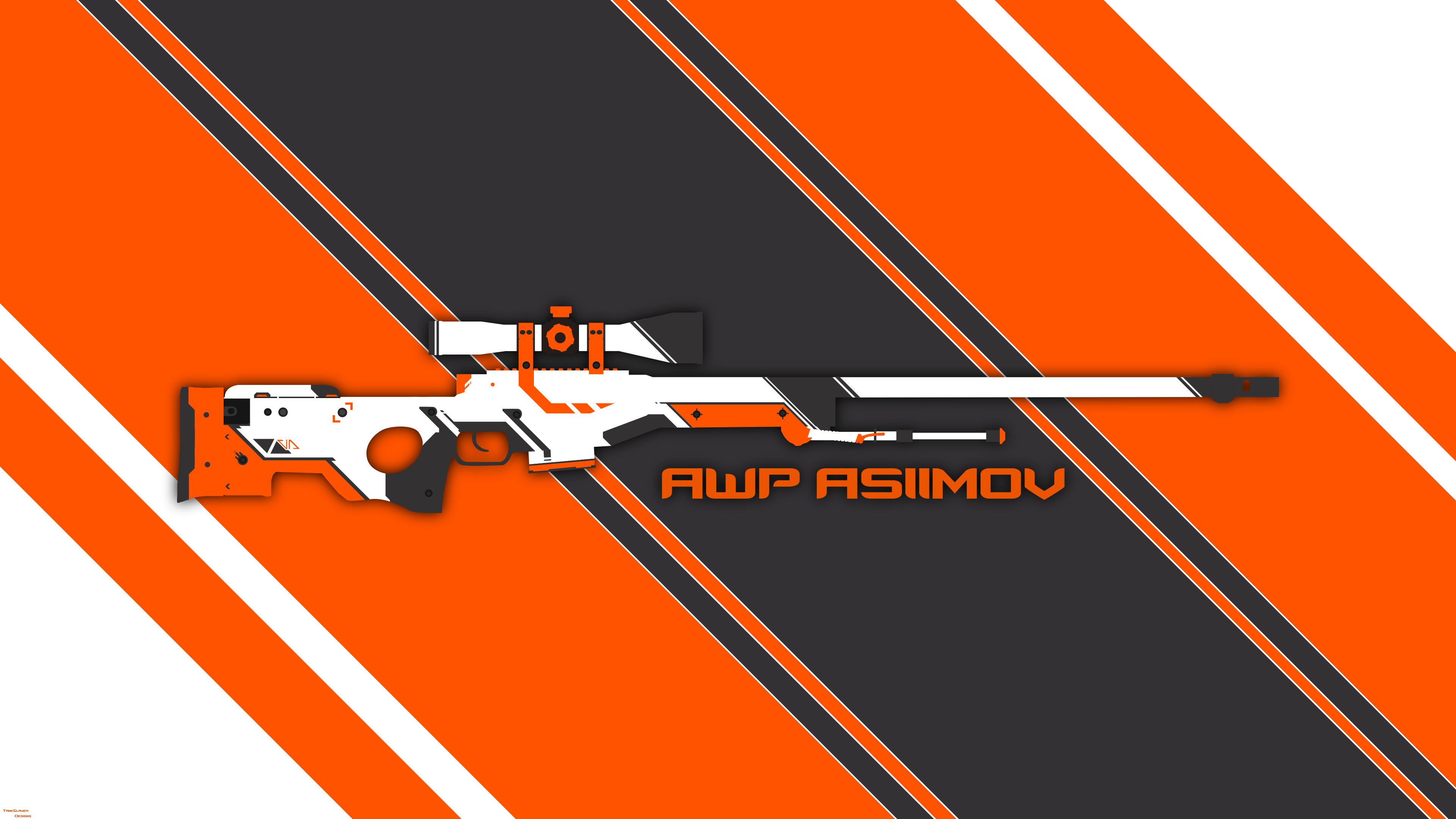 AK47 Asiimov wallpaper created by ryan_scruff