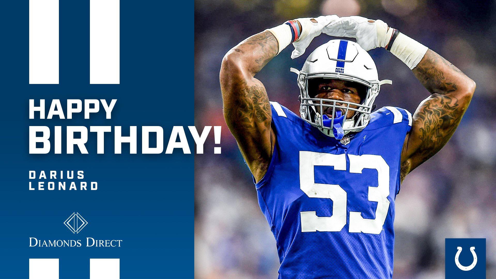 Happy Birthday to Darius Leonard!