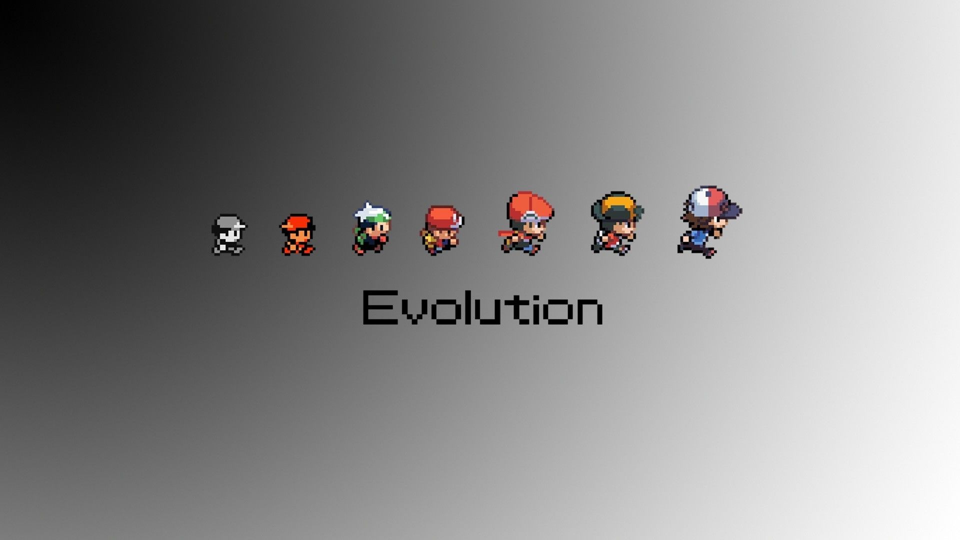 Pokemon Games Evolution wallpaper