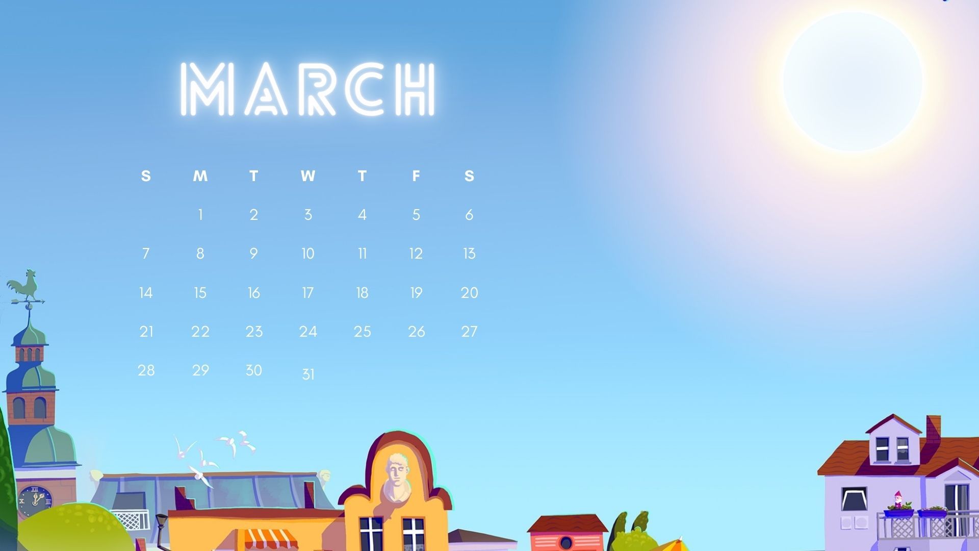 Free March 2021 Desktop Wallpaper Image ID 13