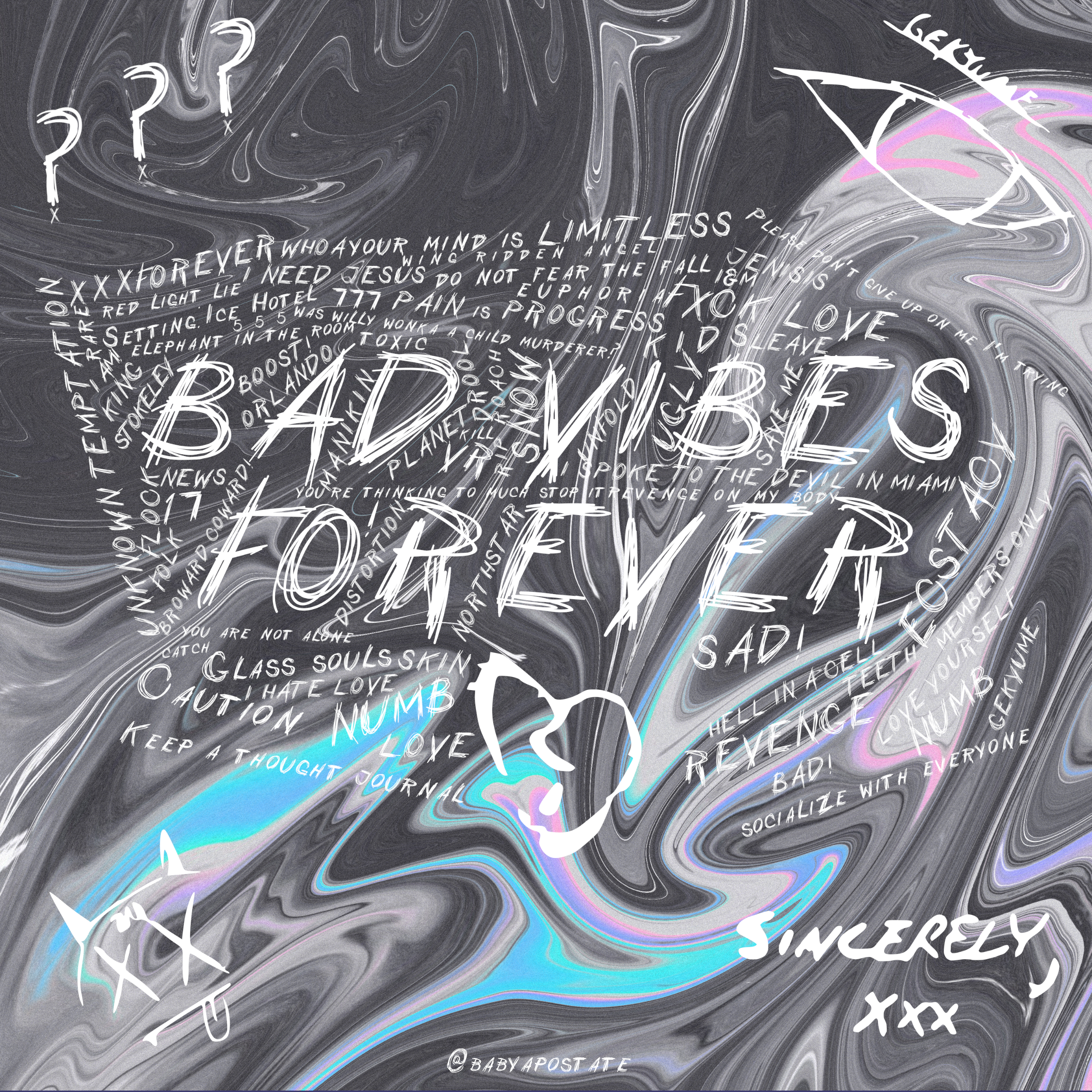 Vibes forever. Bad Vibes Forever обои. XXXTENTACION Bad Vibes Forever обложка. Bad Vibes Forever Wallpaper. Bad Vibes 999.