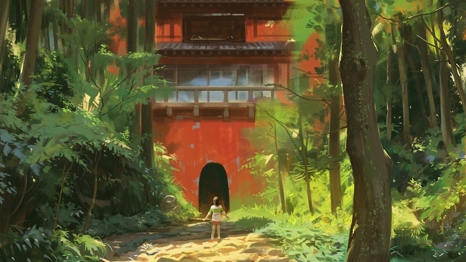 Anime Princess Mononoke Away Beautiful Scenes Wallpaper & Background Download