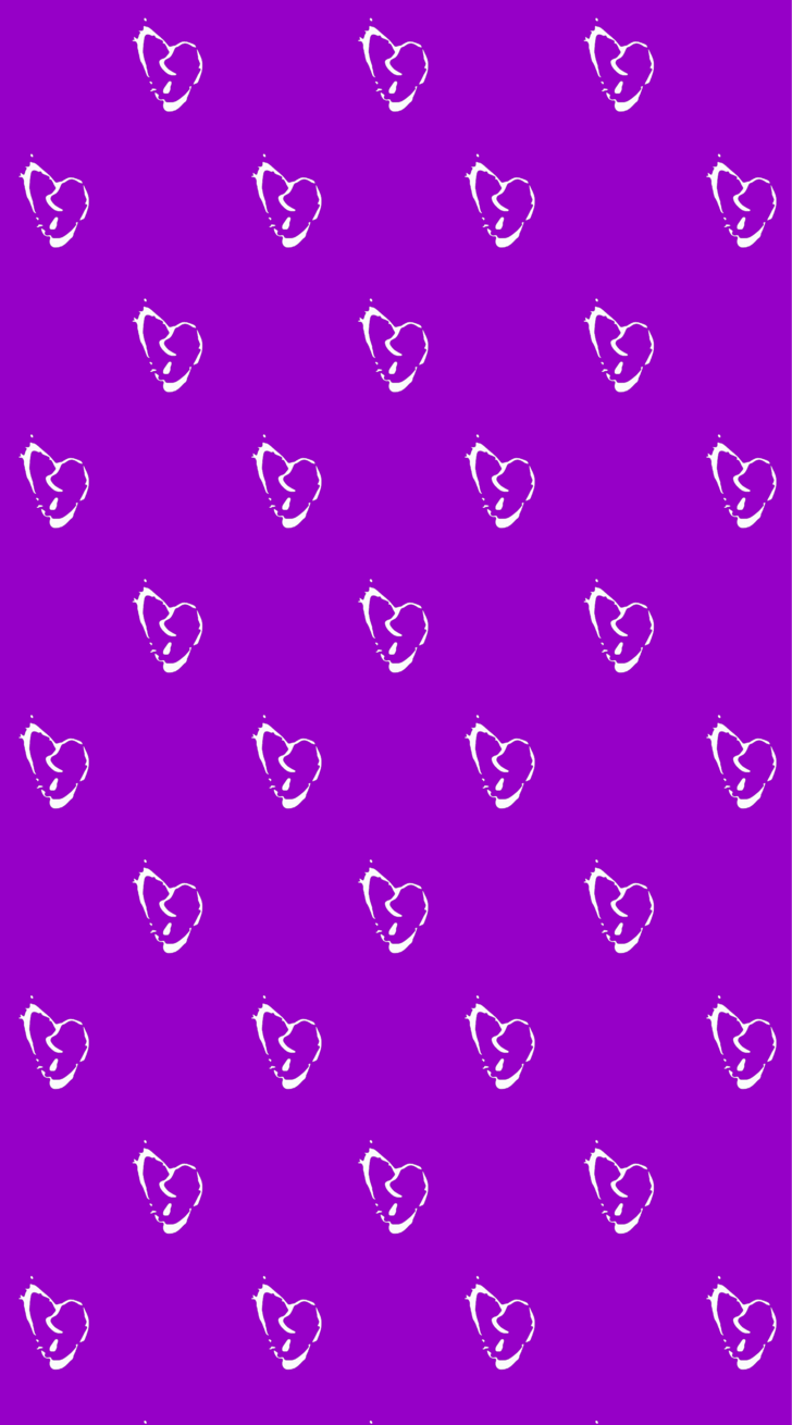 Bad Vibes Purple Wallpaper