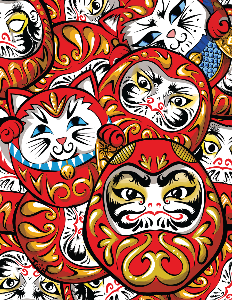 Daruma Ikka Wallpapers Wallpaper Cave 7944