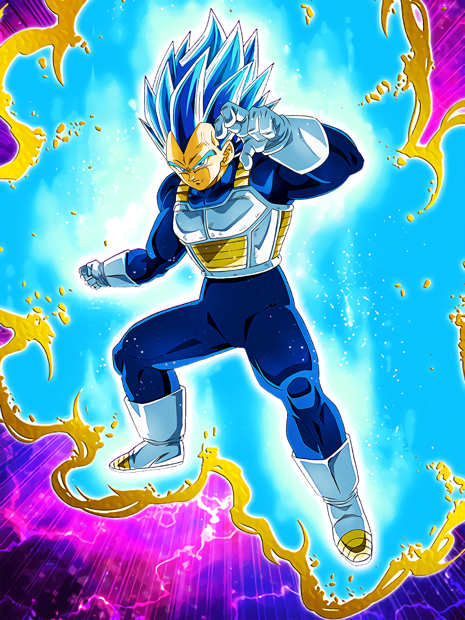 Vegeta Blue Evolution Wallpaper