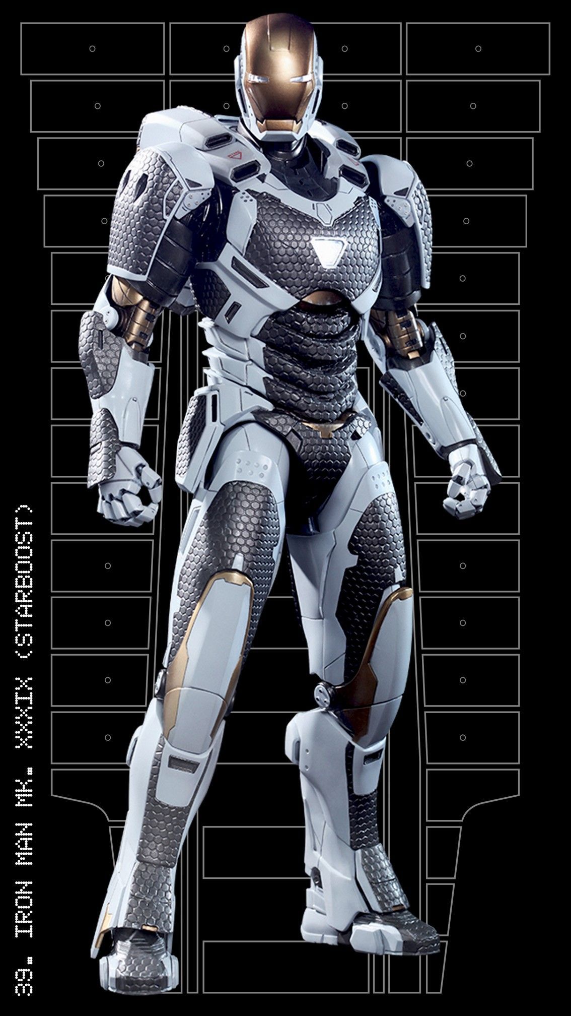 Iron Man mark XXXIX (Starboost). Iron man armor, Lego iron man, Iron man