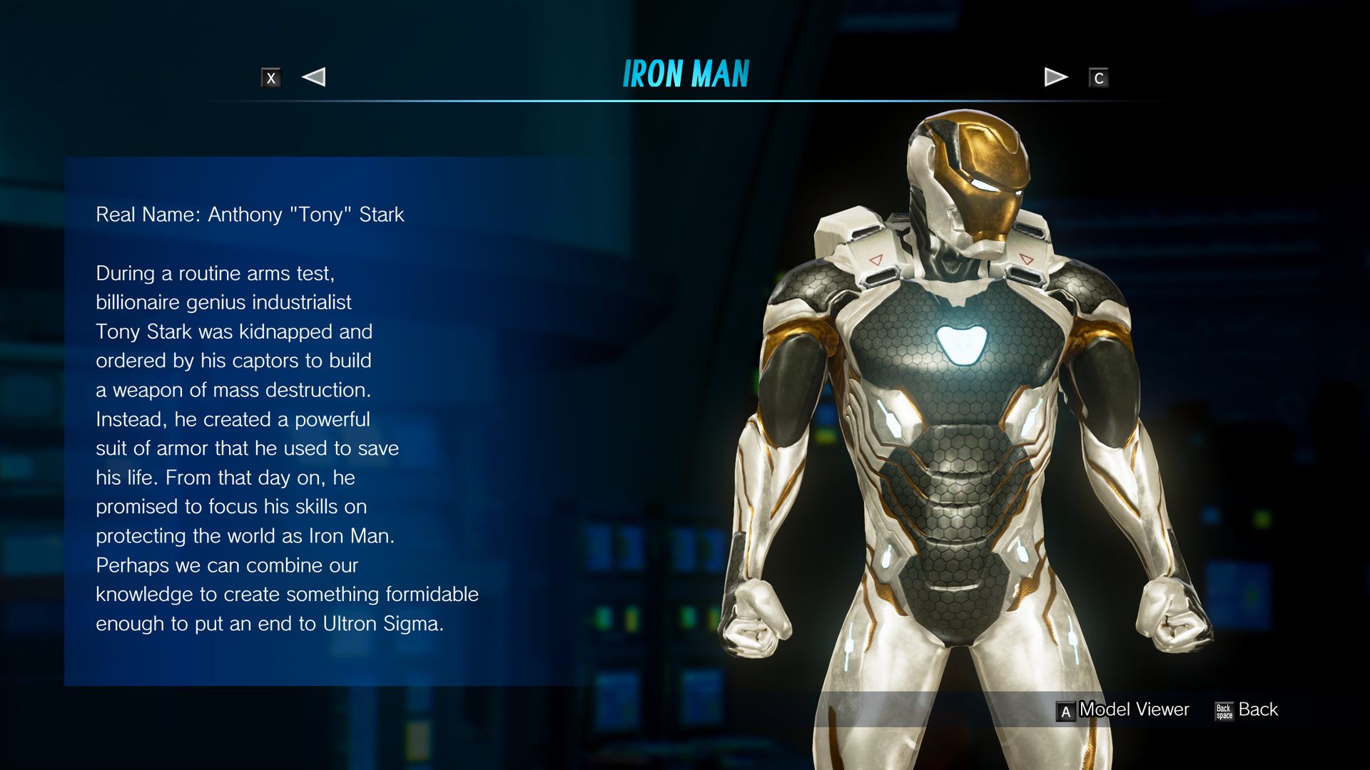 Infinity War Iron Man for Marvel VS Capcom Infinite, Nick Jimenez