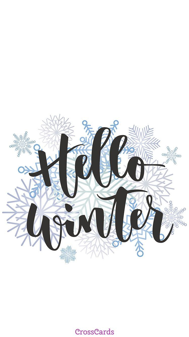 Hello Winter Wallpaper