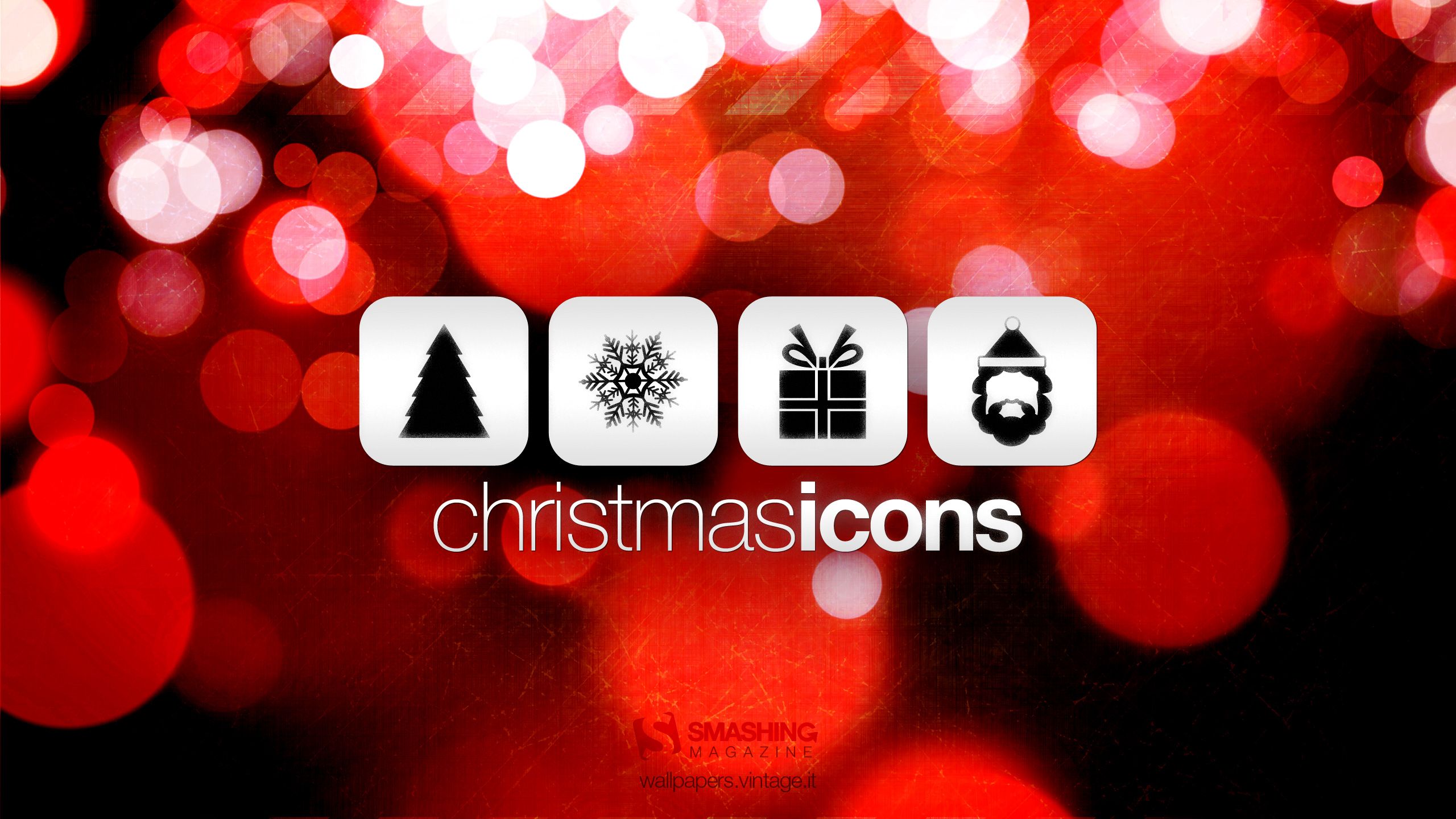 Christmas icons wallpaper. Christmas icons