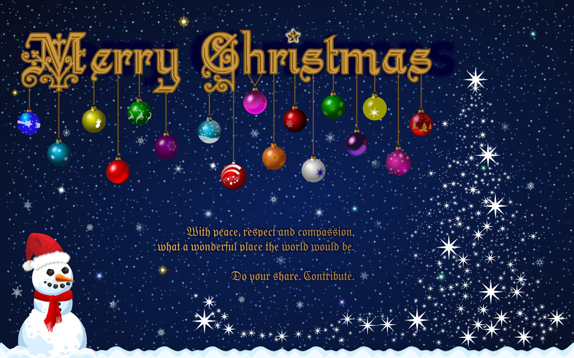 Merry Christmas Icons Wallpapers - Wallpaper Cave