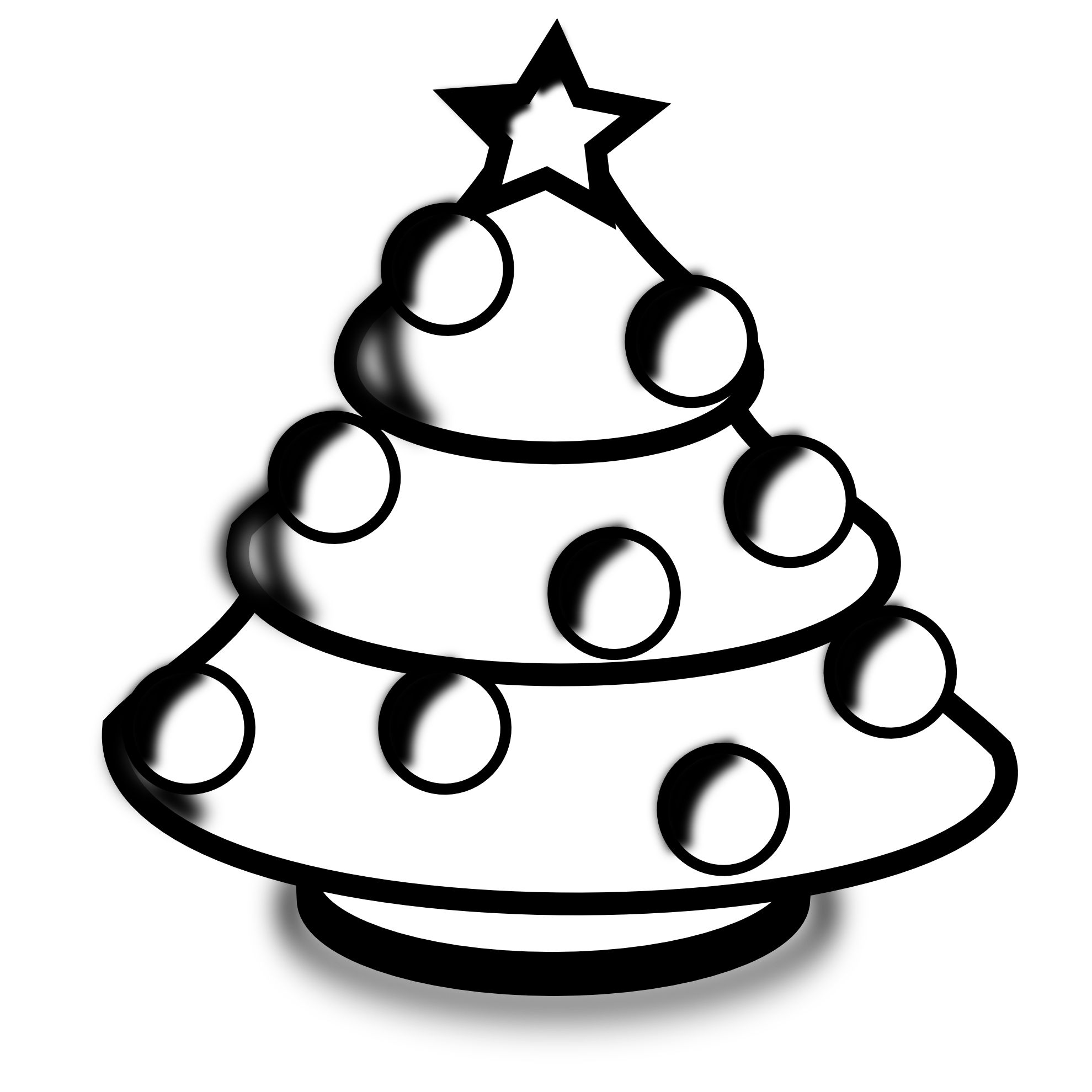 Free Black And White Christmas Wallpaper, Download Free Black And White Christmas Wallpaper png image, Free ClipArts on Clipart Library