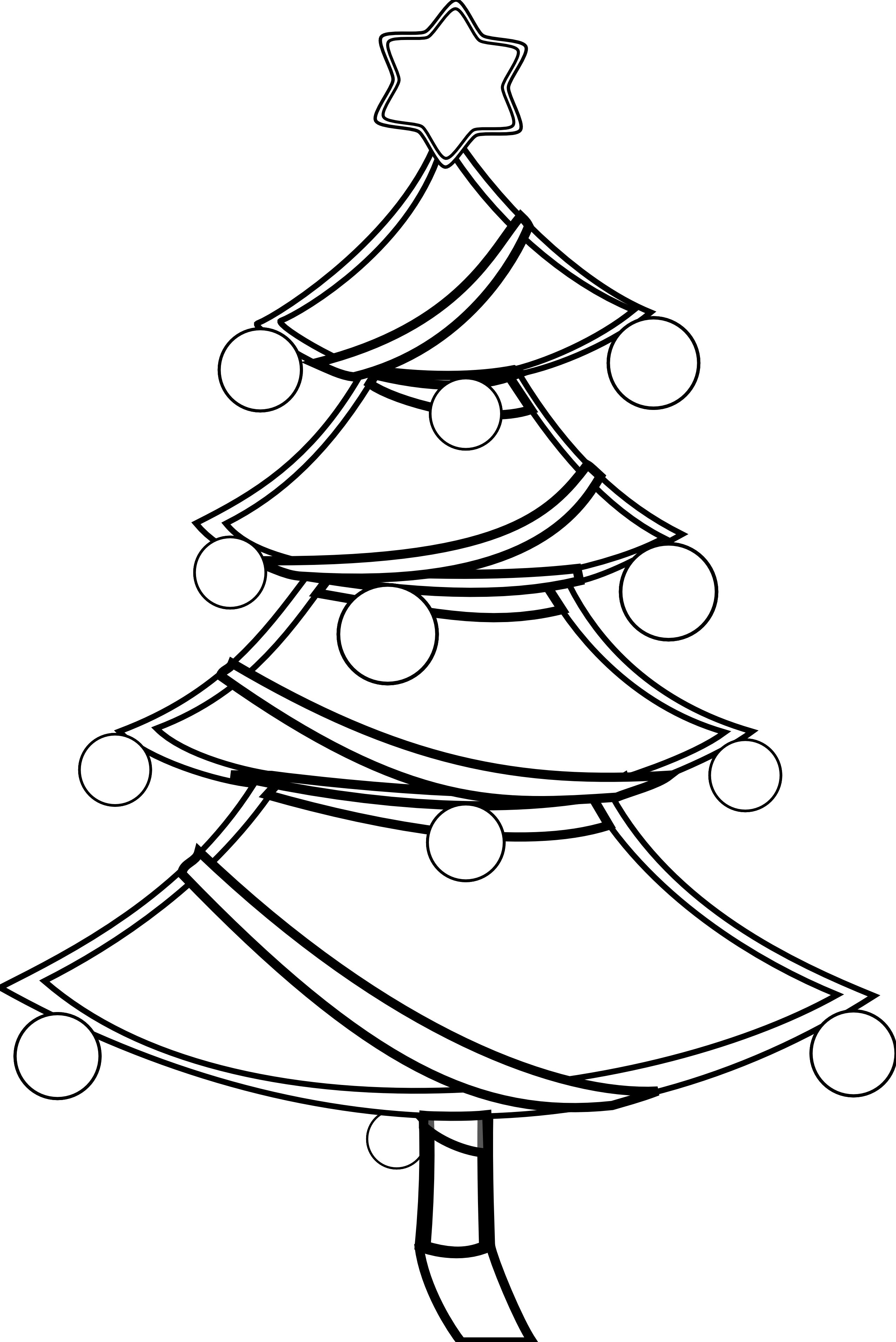 Free Christmas Black And White Image, Download Free Clip Art, Free Clip Art on Clipart Library