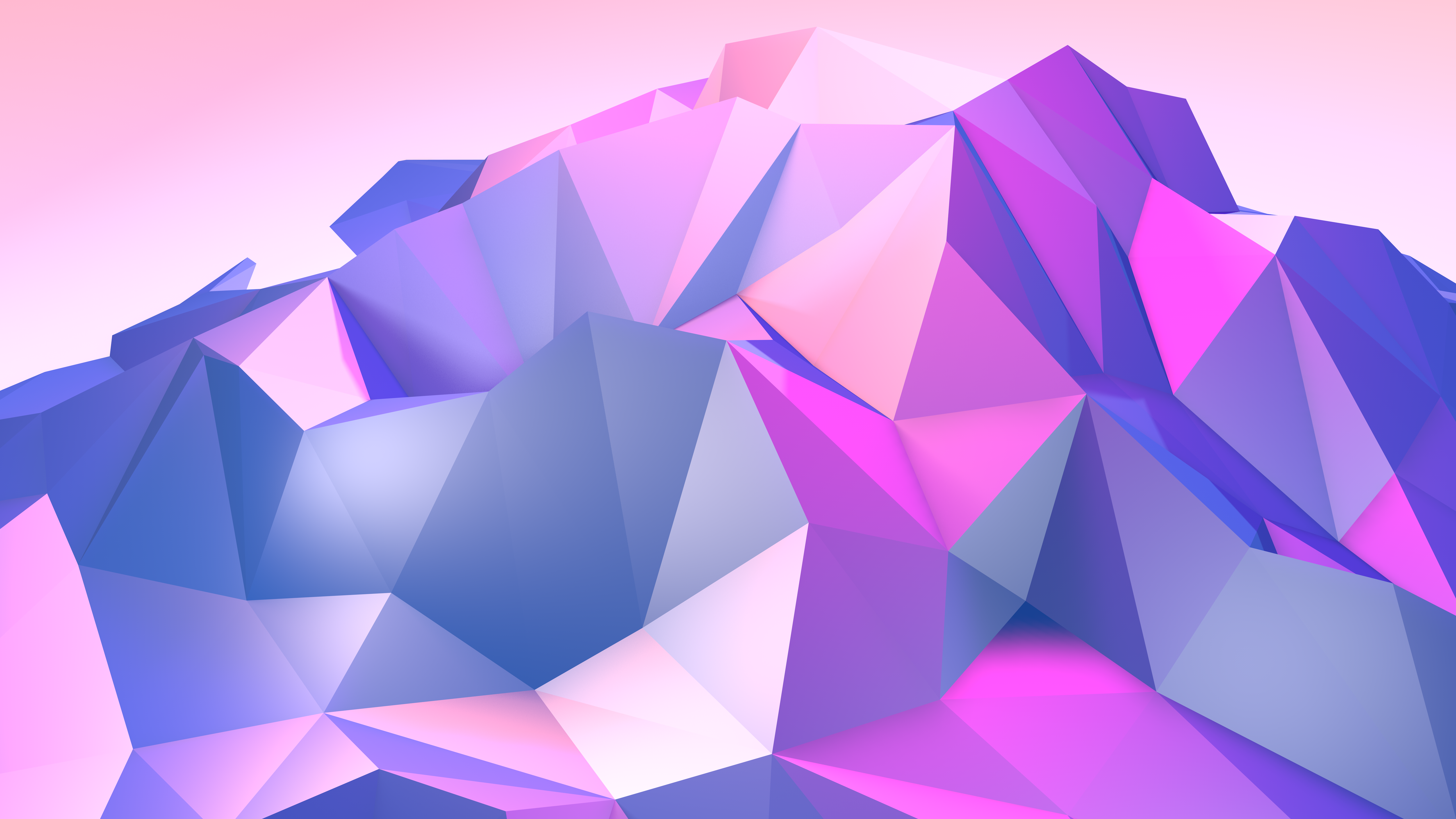 Sunset Gradient Polygon background layout design template 212581