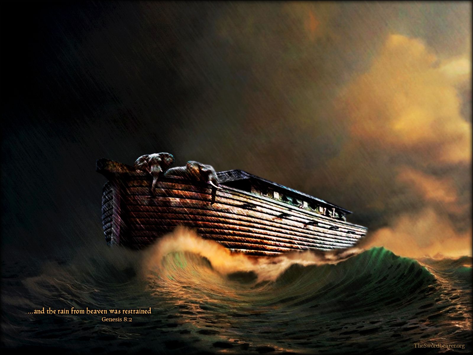 Noah's Ark Wallpaper HD HD Wallpaper