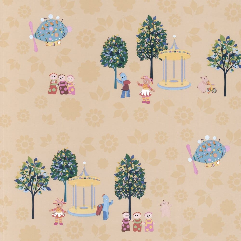 In The Night Garden Official Wallpaper Cream Garden Wallpaper & Background Download