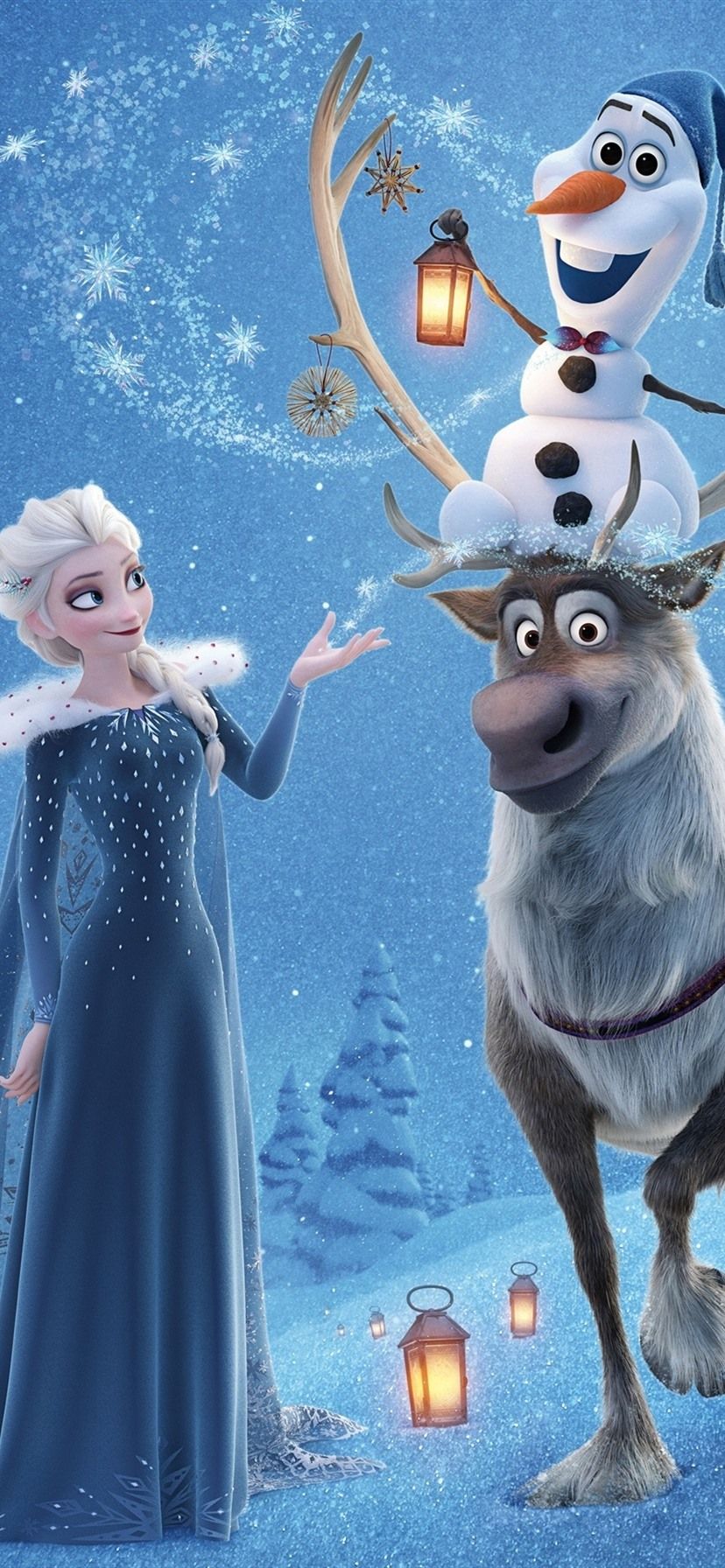 Olaf S Frozen Adventure Elsa's Frozen Adventure Elsa HD Wallpaper