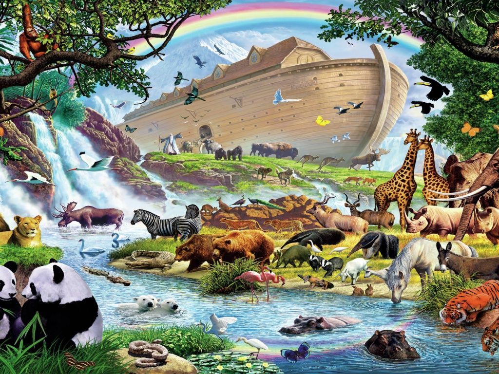 Noahs Ark Five wallpaper. Art, Painting, Noahs ark