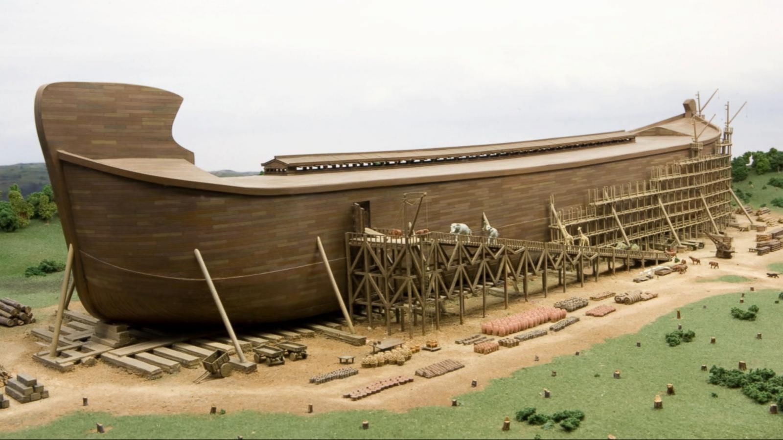 Размеры Ноева ковчега в метрах