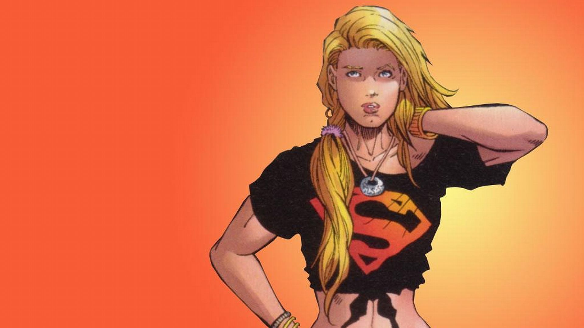Heroina comic super girl wallpaperx1080