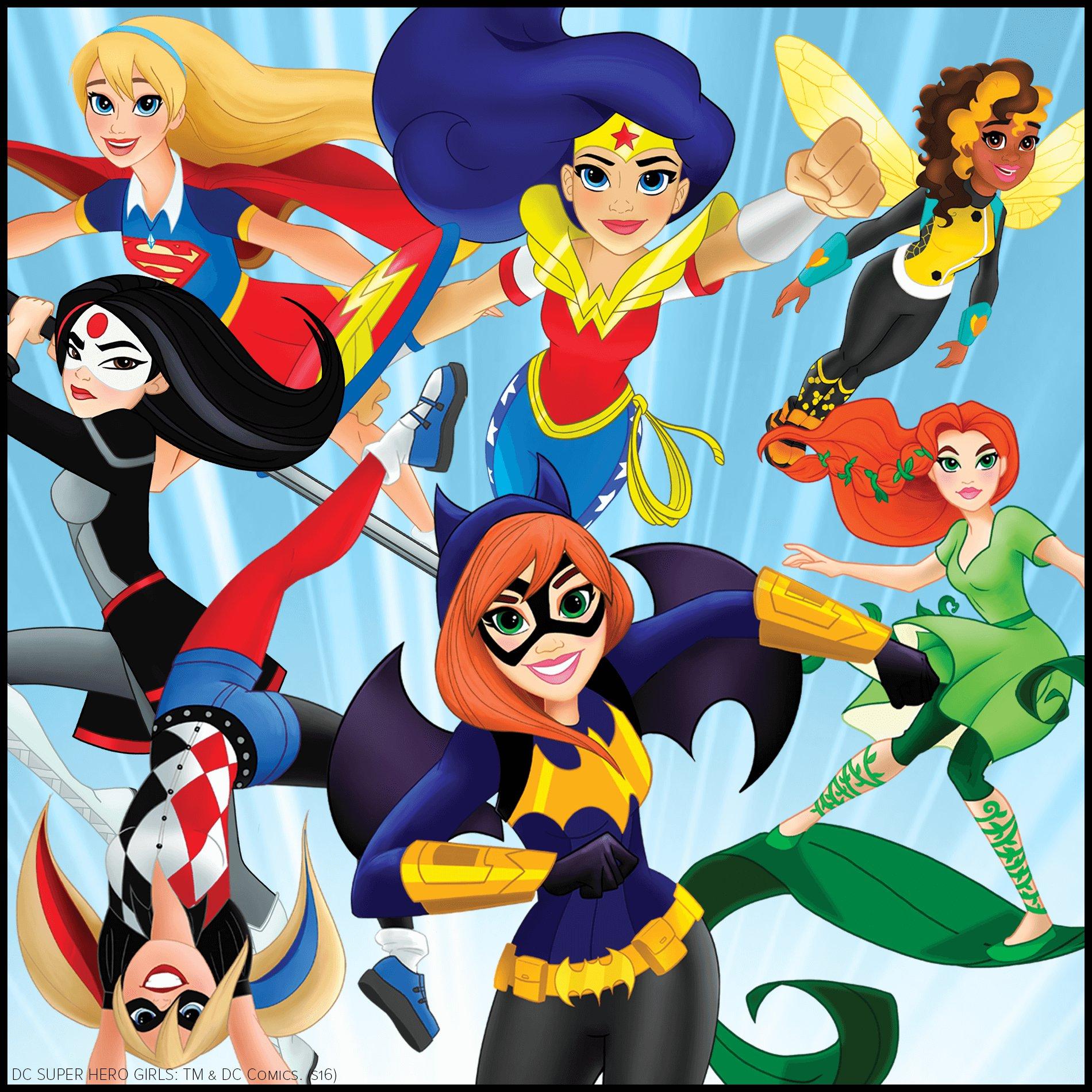 Superhero Girls Wallpaper