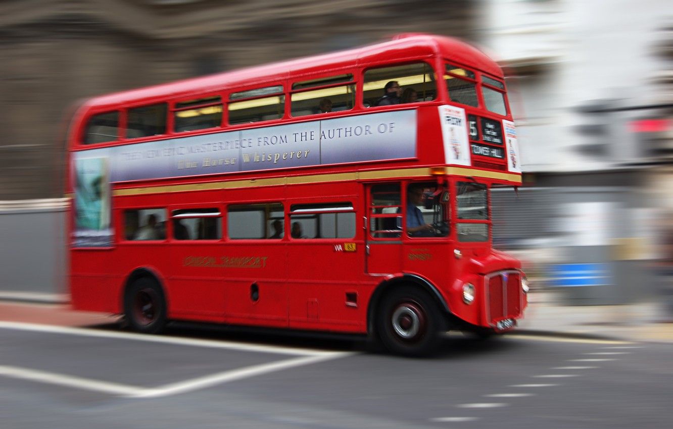 Wallpaper London, bus image for desktop, section город