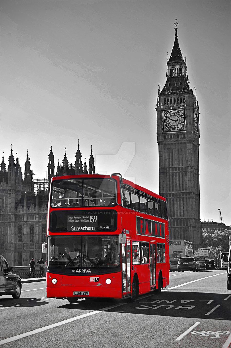 London Bus, wallpaper collection, 900x1354 EM