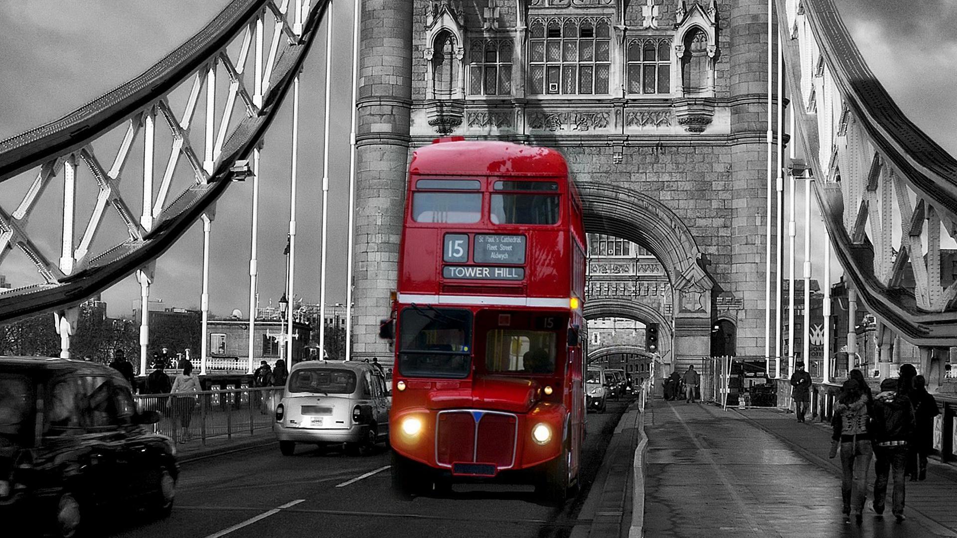 London City HD Wallpaper Bus Wallpaper & Background Download