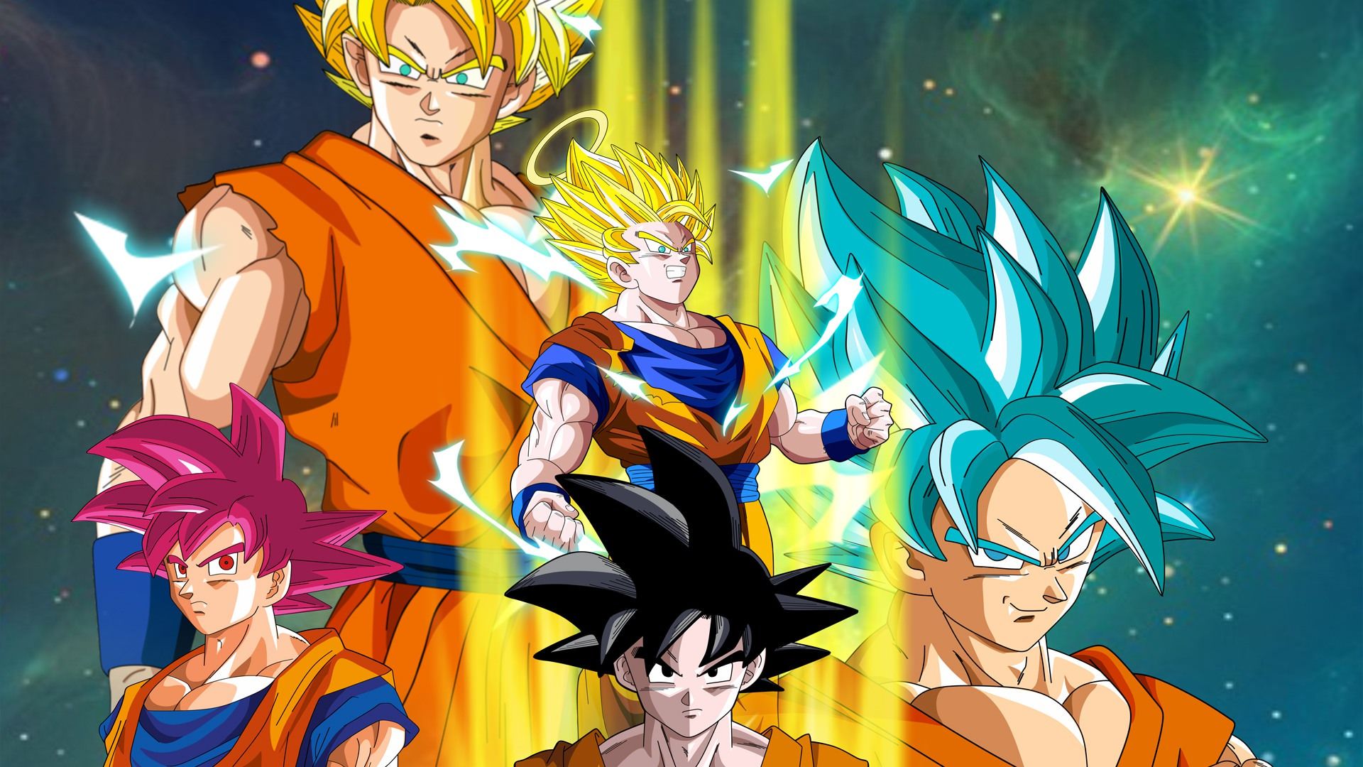 Saiyans Wallpaper