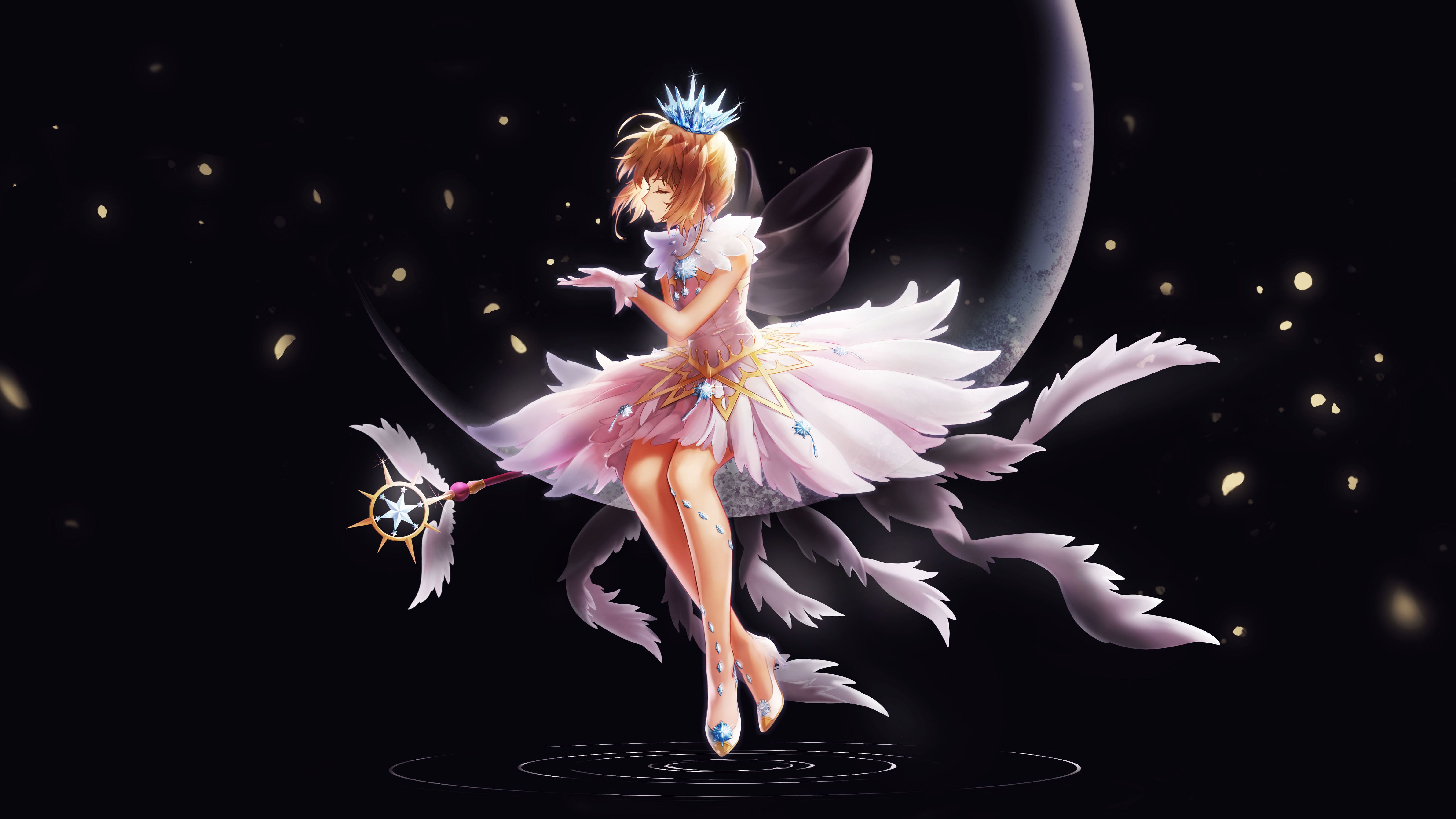 Cardcaptor Sakura Anime girl 5K Wallpaper