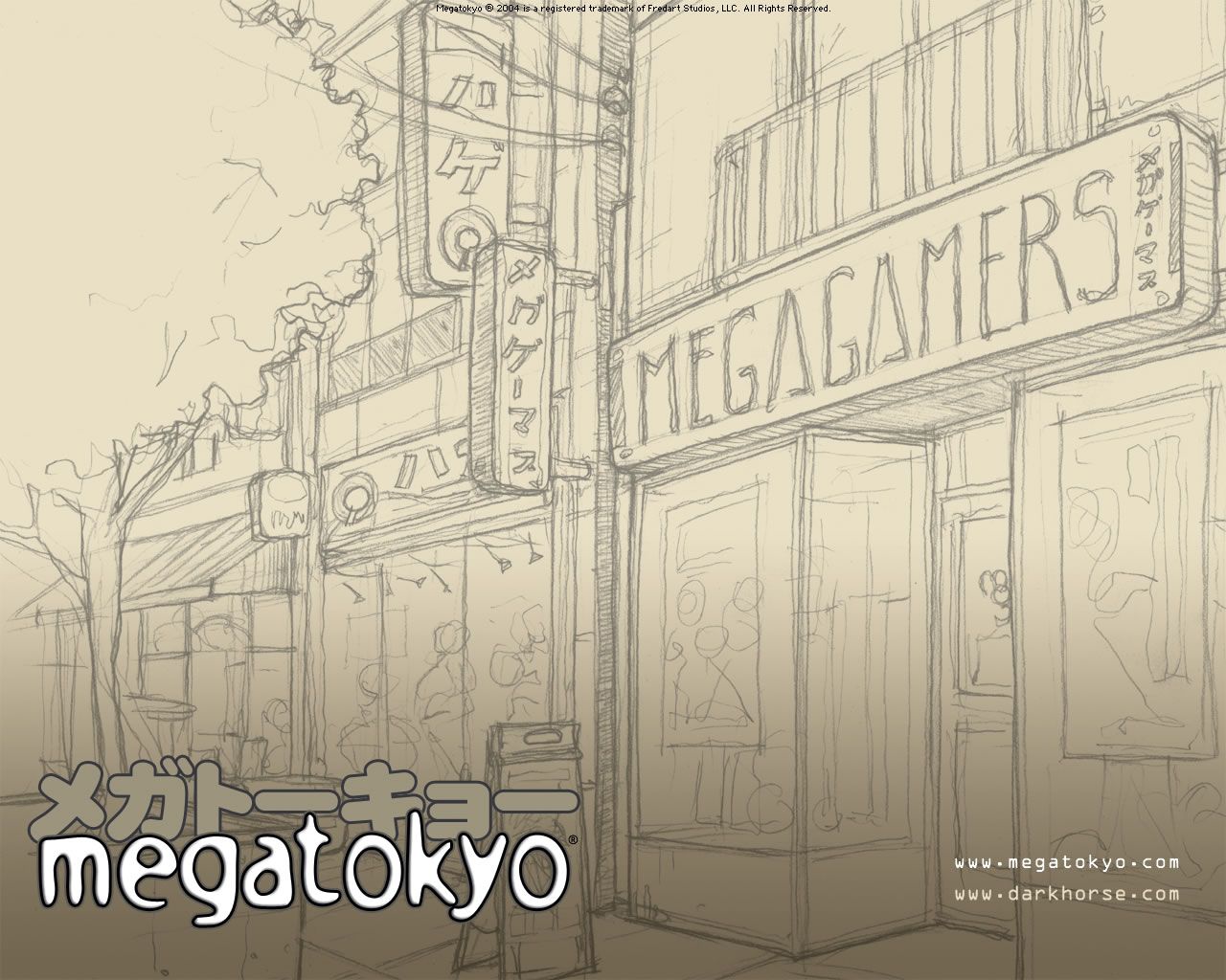 Megatokyo - Desktops - Dark Horse Comics