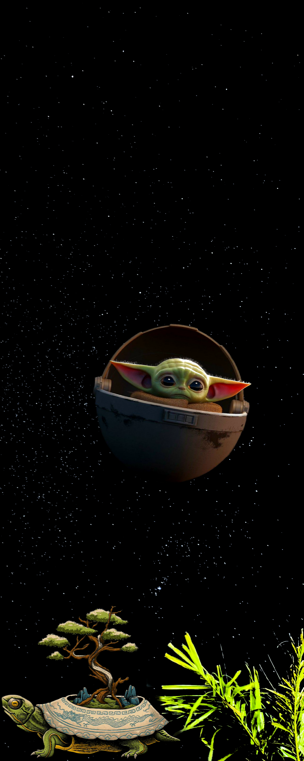 Baby Yoda drift (1440x2560)
