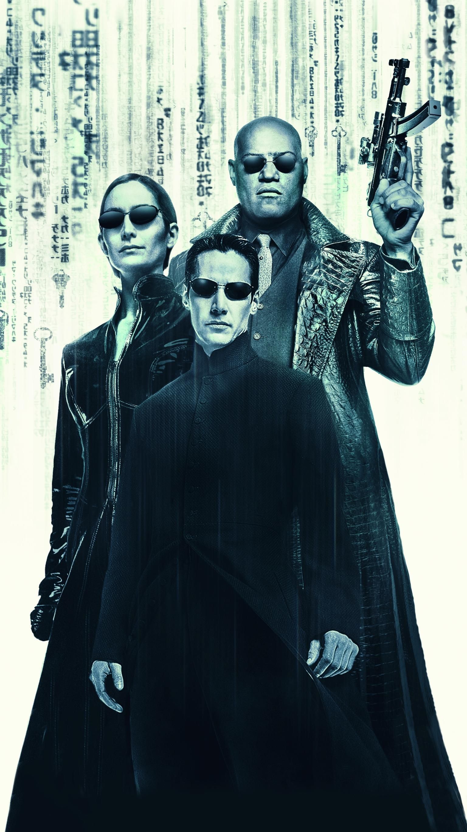 The Matrix Reloaded (2003) Phone Wallpaper. Moviemania. Pôsteres de filmes, Matrix filme, Posters de filmes