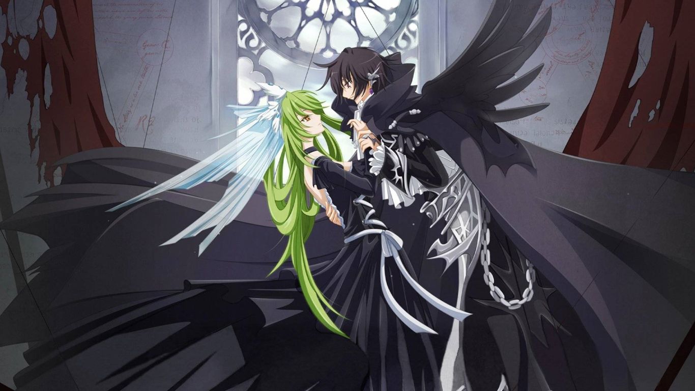 Code Geass Dance Windows 10 Wallpaper 1366x768 Wallpaper